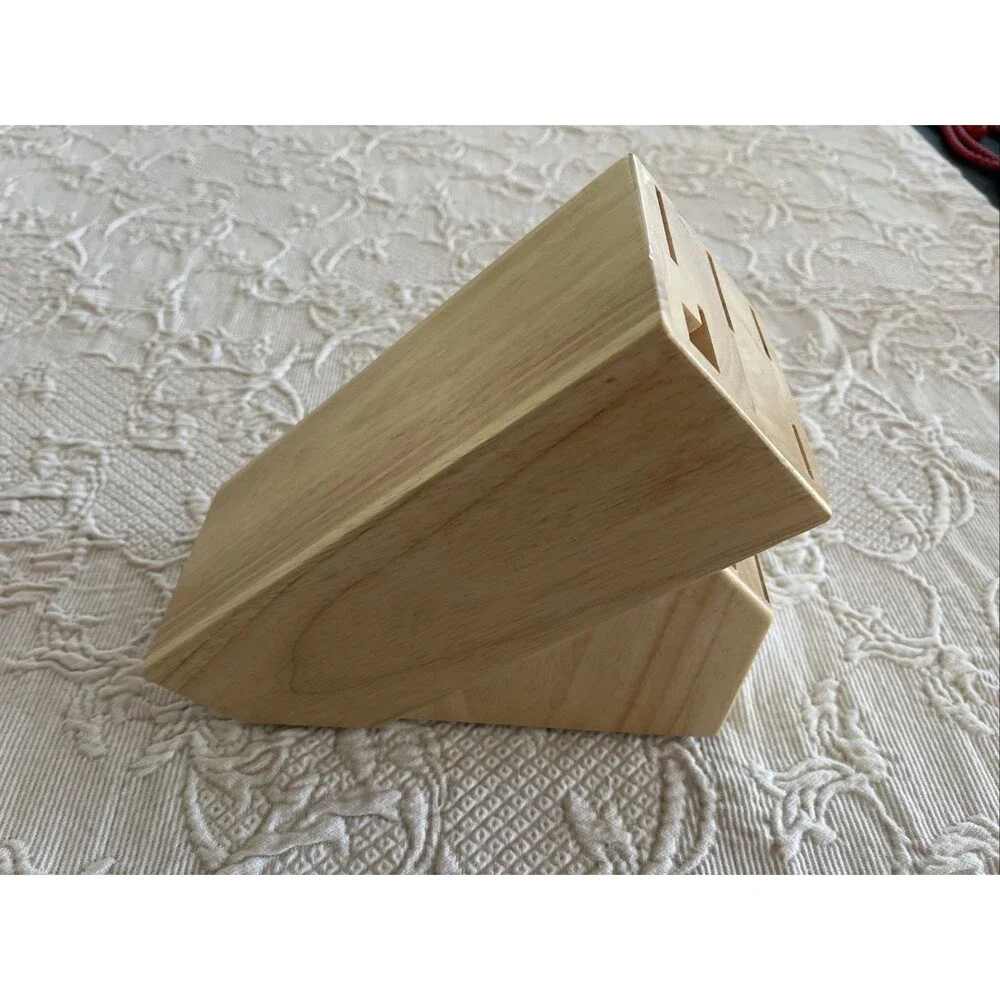 J.A. Henckels 11 Slot Solid Wood Knife Block Holder Storage 42CK52   13356-400